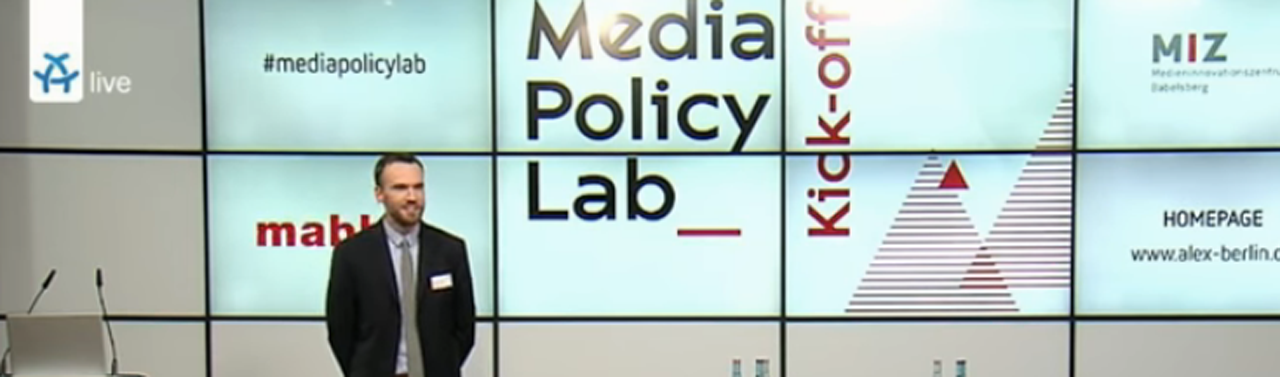 Auftaktveranstaltung Media Policy Lab