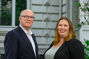 The Directorate of the HBI: Kristina Hein and Wolfgang Schulz