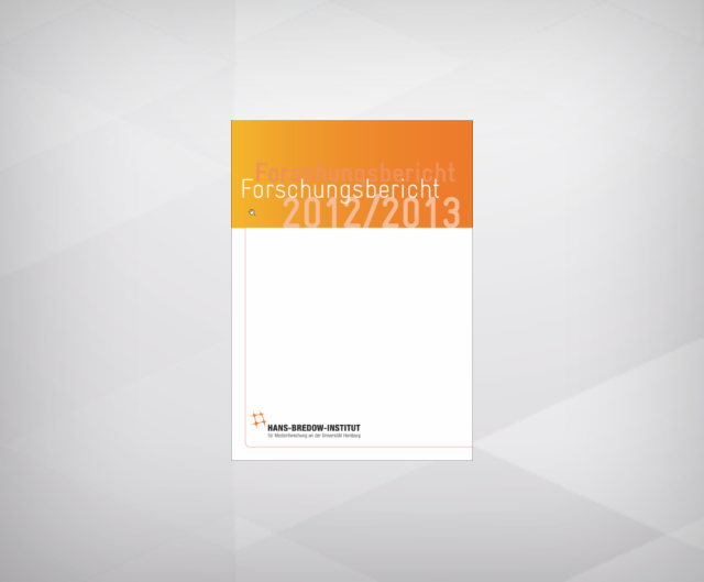 Forschungsbericht 2012/2013