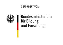 Logo "Gefördert vom Bundesministeriums für Bildung und Forschung"