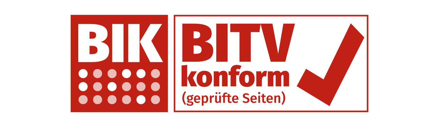 ‘BIk-BITV compliant’ seal