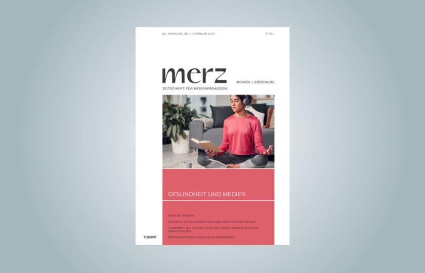 Cover der Zeitschrift "merz", Ausgabe 2022/01.