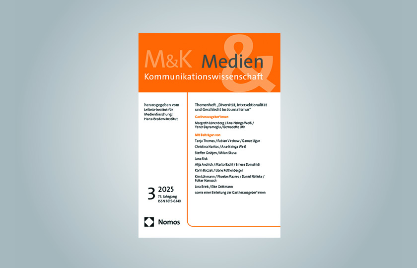 Cover of the M&K journal, issue 3/2025