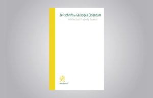 Cover der Zeitschrift für Geistiges Eigentum