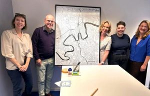 The Brisbane researchers are pleased with the "Brisbane" room at the HBI